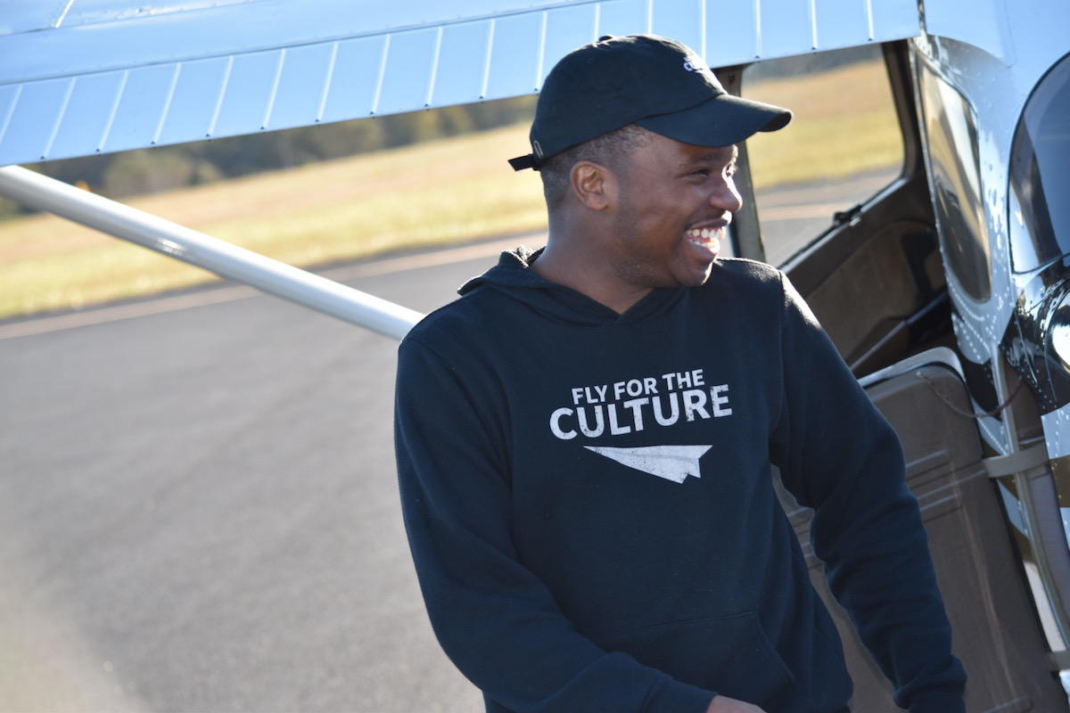Fly For The Culture founder Courtland Savage